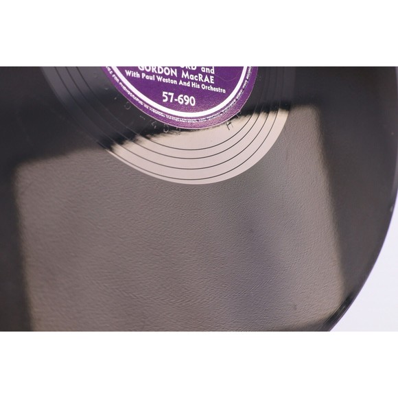 Jo Stafford, Gordon MacRae - Whispering Hope 1949 Polka 10" 78 rpm Record 57-690 - Picture 16 of 16